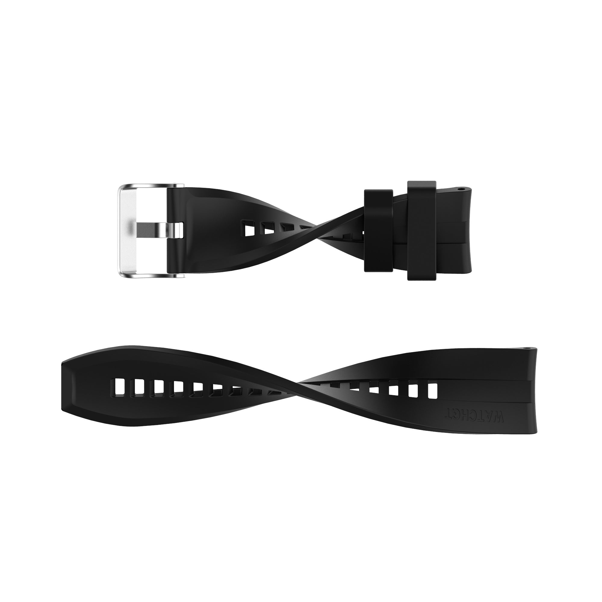 Replacement Silicone Adjustable Watch Band Strap 22mm for Huawei Watch 3 Watch 3 Pro Watch GT 2 46mm Watch Buds Replacement Silicone Adjustable Watch Band Strap 22mm for Huawei Watch 3 Watch 3 Pro Watch GT 2 46mm Watch Buds